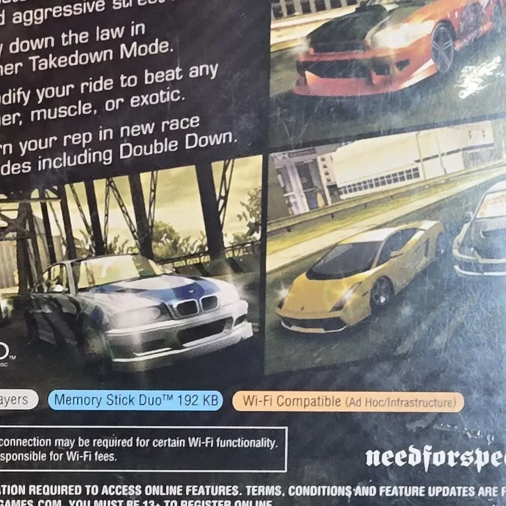 Need for Speed Most Wanted 5-1-0 (Sony PSP) - CIB - Complete with Manual
